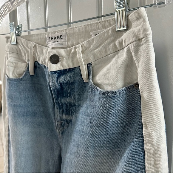 FRAME Le Crop Mini Boot Jeans Color- Block - Picture 12 of 16
